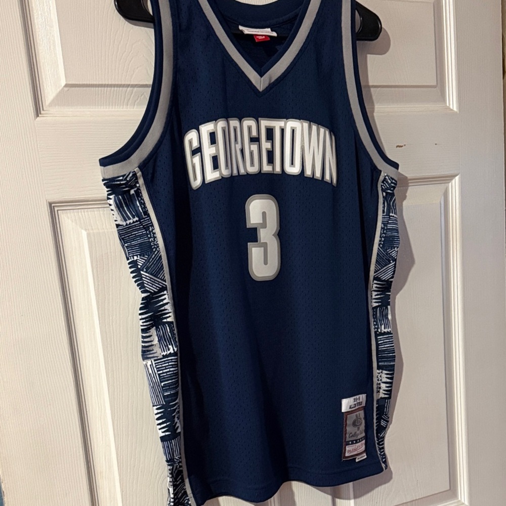 Mitchell & Ness Allen Iverson Navy Jersey